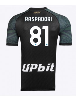 Moški Nogometna dresi replika SSC Napoli Giacomo Raspadori #81 Tretji 2023-24 Kratek rokav